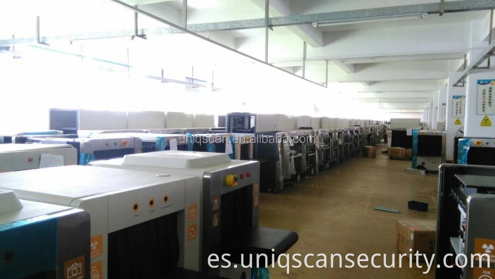 Escáner de equipaje de rayos X Uniqscan SF6550 sistema de inspección de seguridad para aeropuerto